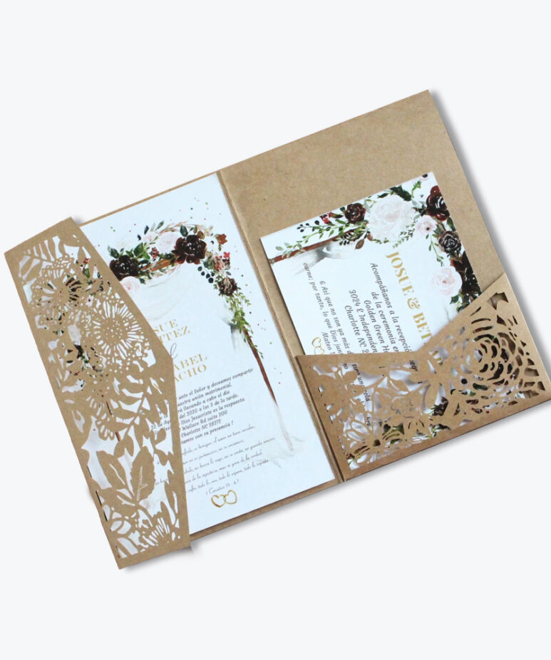 Custom Invitation Cards with Insert